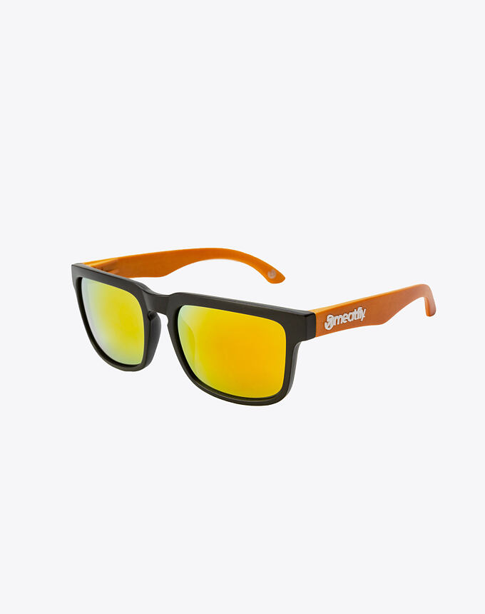 Sluneční brýle Meatfly Memphis 2, 2020, D - Black, Wood